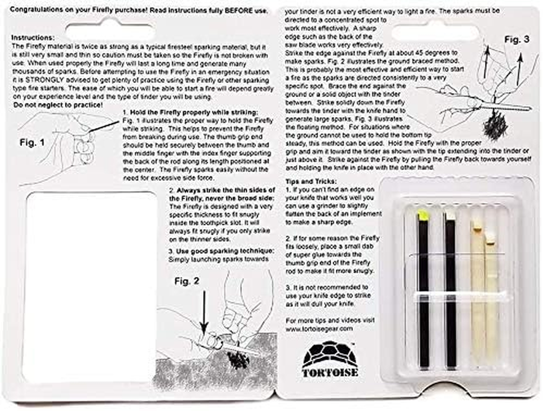 Firefly Regular 3 Pack - Fire Starter Accessory for Swiss Army Victorinox Knives (Neon Green-Yellow Glow) image number 1