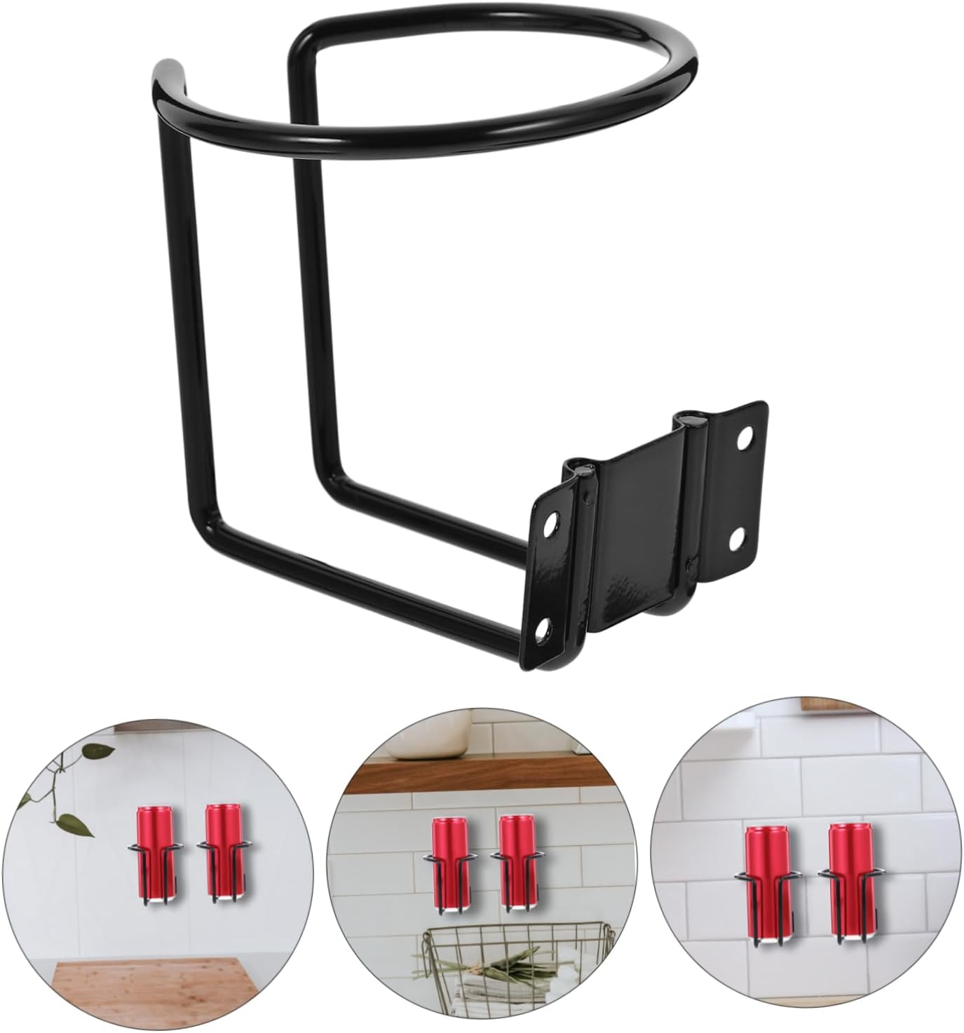 STOBAZA 2Pcs Boat Cup Holder Drink Holder for Cars Rvs Trailers Easy to Vehicles Design for Convenient Use - Silver image number 5