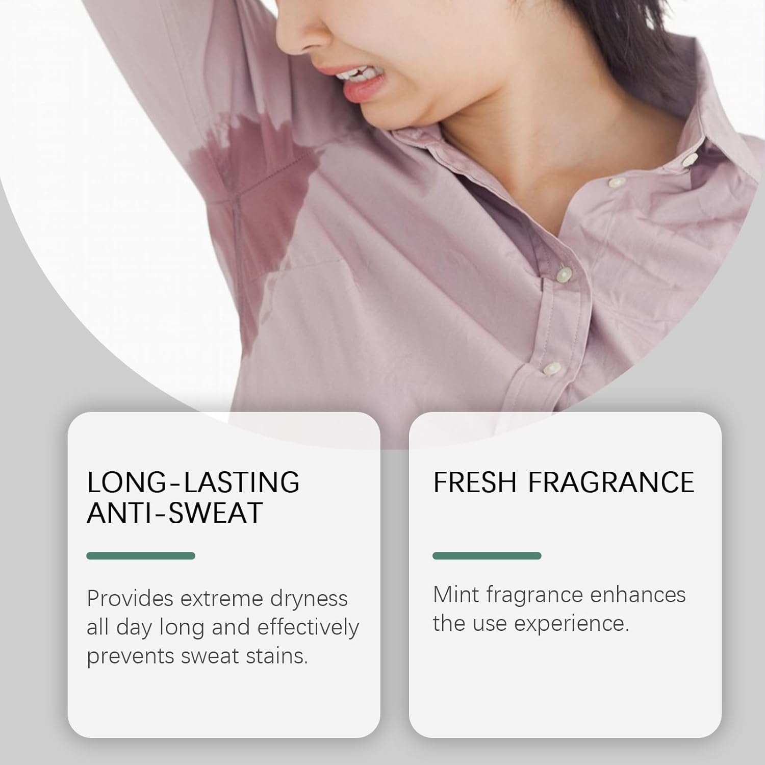 Antiperspirant Deodorant Rollerball, 50Ml, Long-Lasting Fresh Menthol Scent, Gentle Formula image number 3