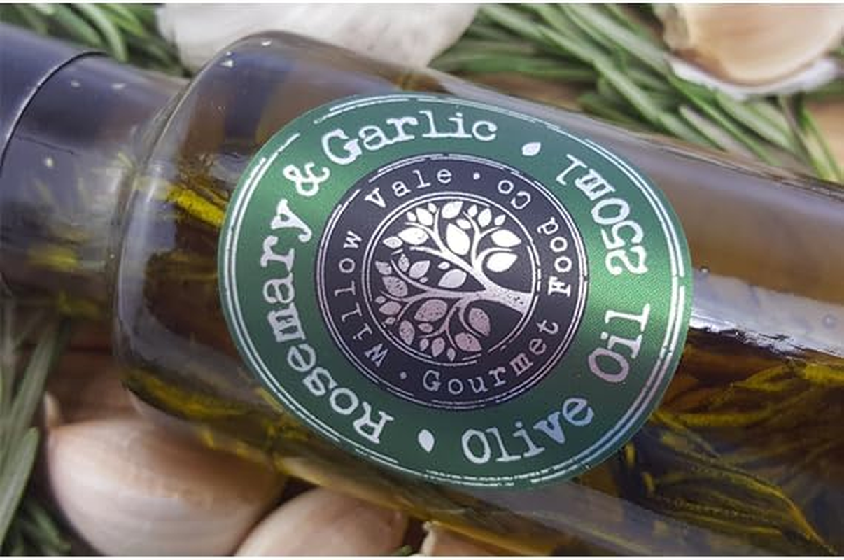 Premium Australian Rosemary & Garlic Olive Oil &ndash; 250Ml Bottle by Willow Vale Gourmet Food Co. image number 1