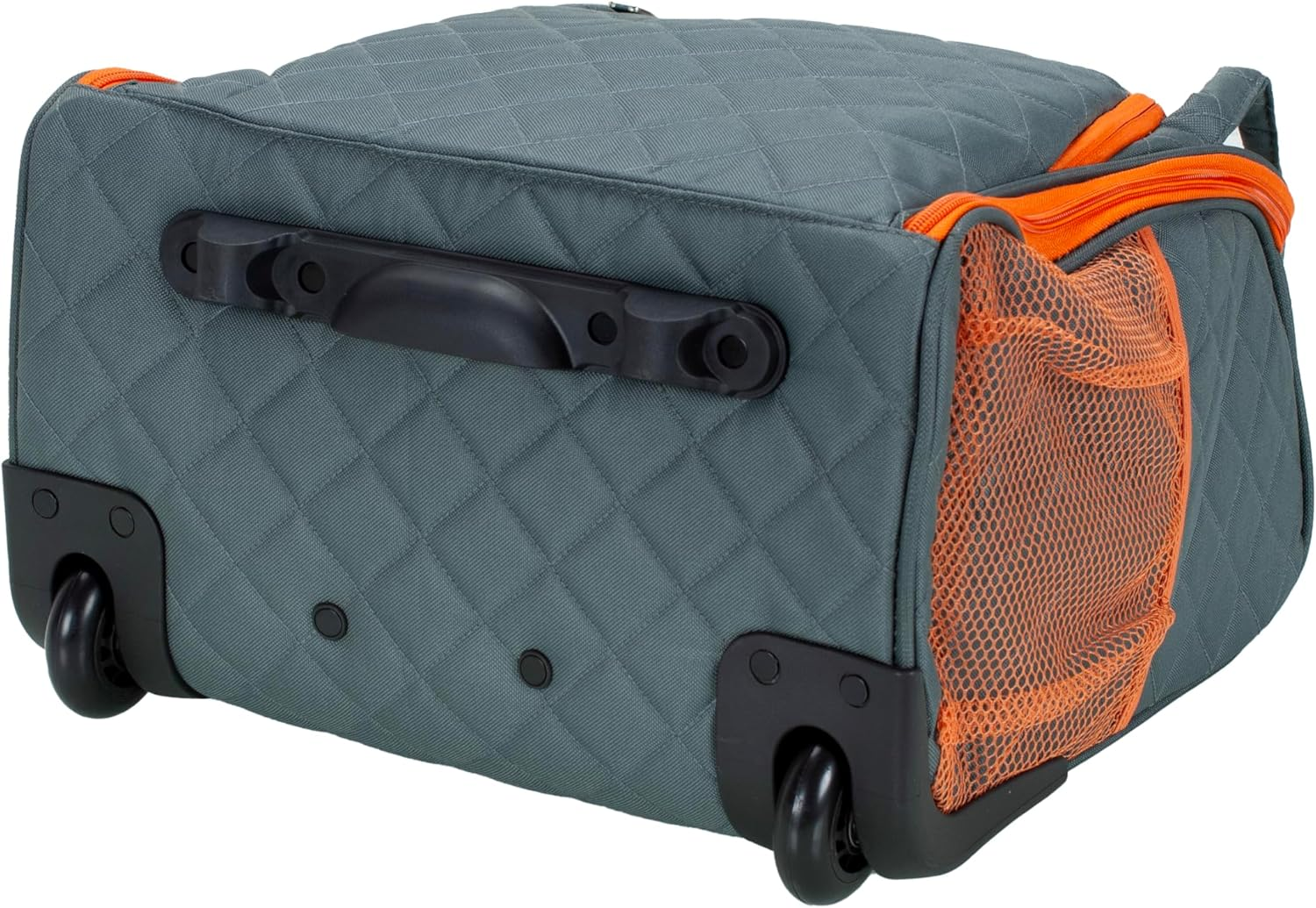 Rockland Melrose Upright Wheeled Underseater Carry-On Luggage image number 3