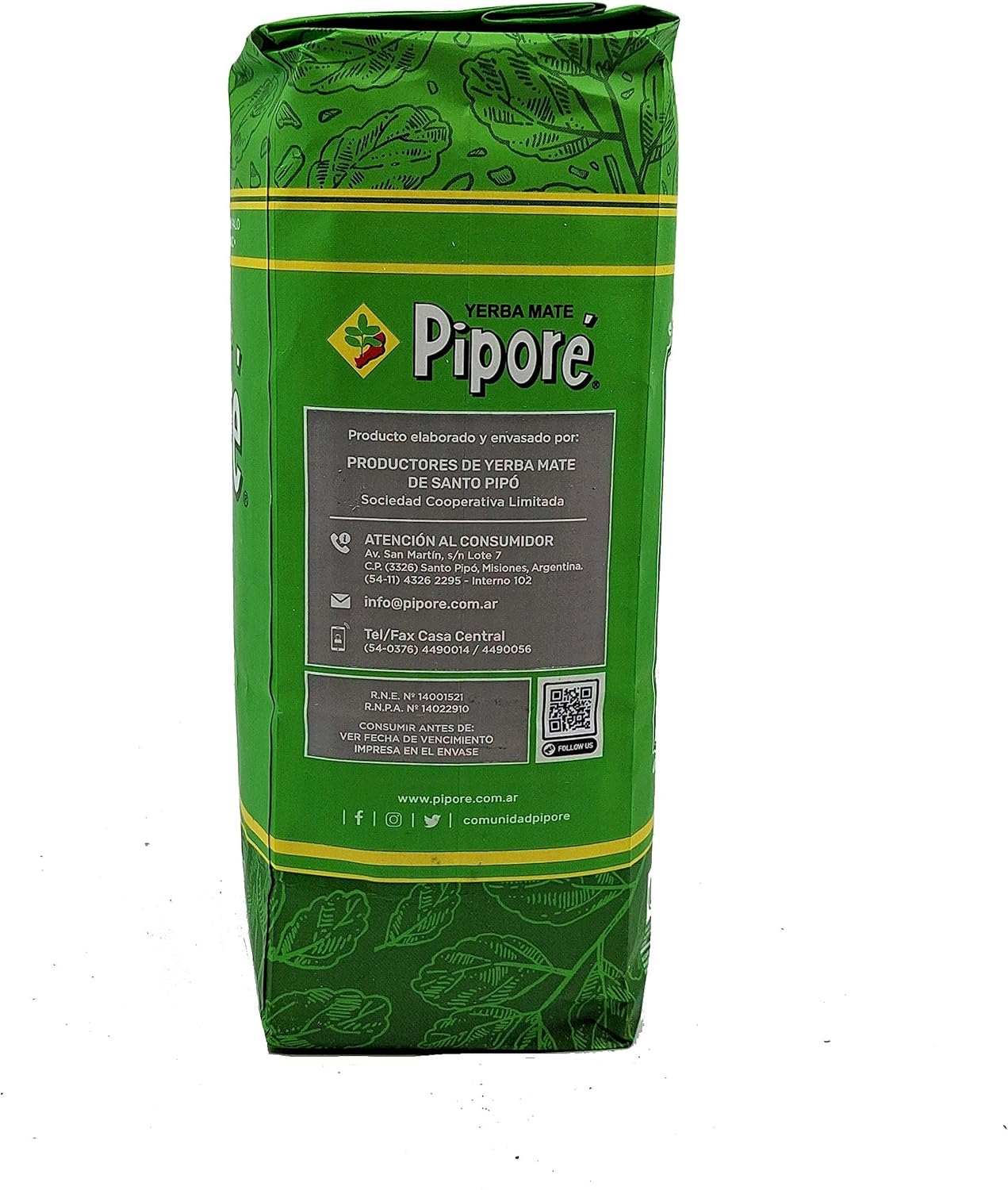 Pipore Yerba Mate Mild Tea, 1 Kg image number 3