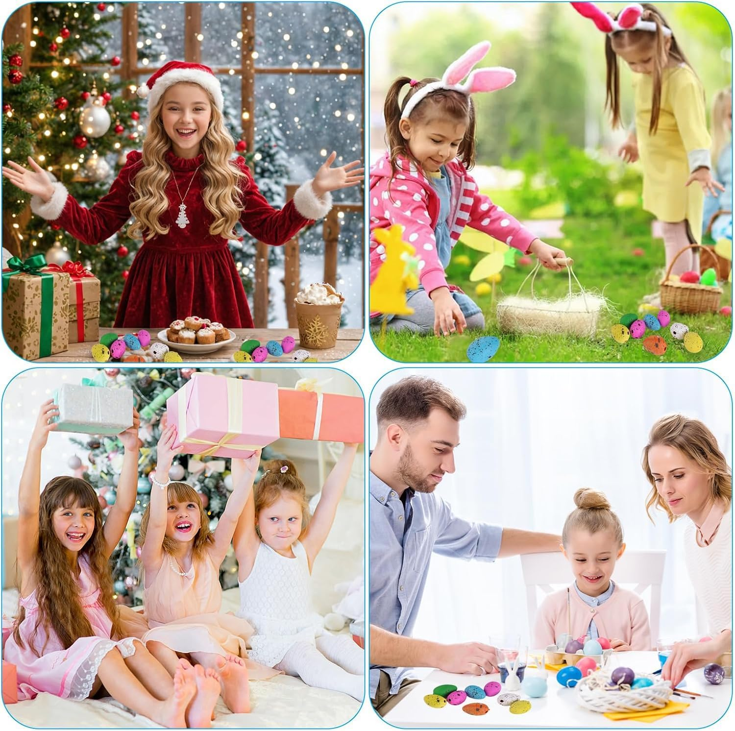 60PCS Small Dinosaur Eggs Toys,Hatching Dinos Egg for Dinosaur Favors Party Birthday Valentine Goodie Bag Stuffers Classroom Carnival Prizes Bulk Pinata Fillers Novelty for Toddler Kids 3-10 Boy Girl image number 3