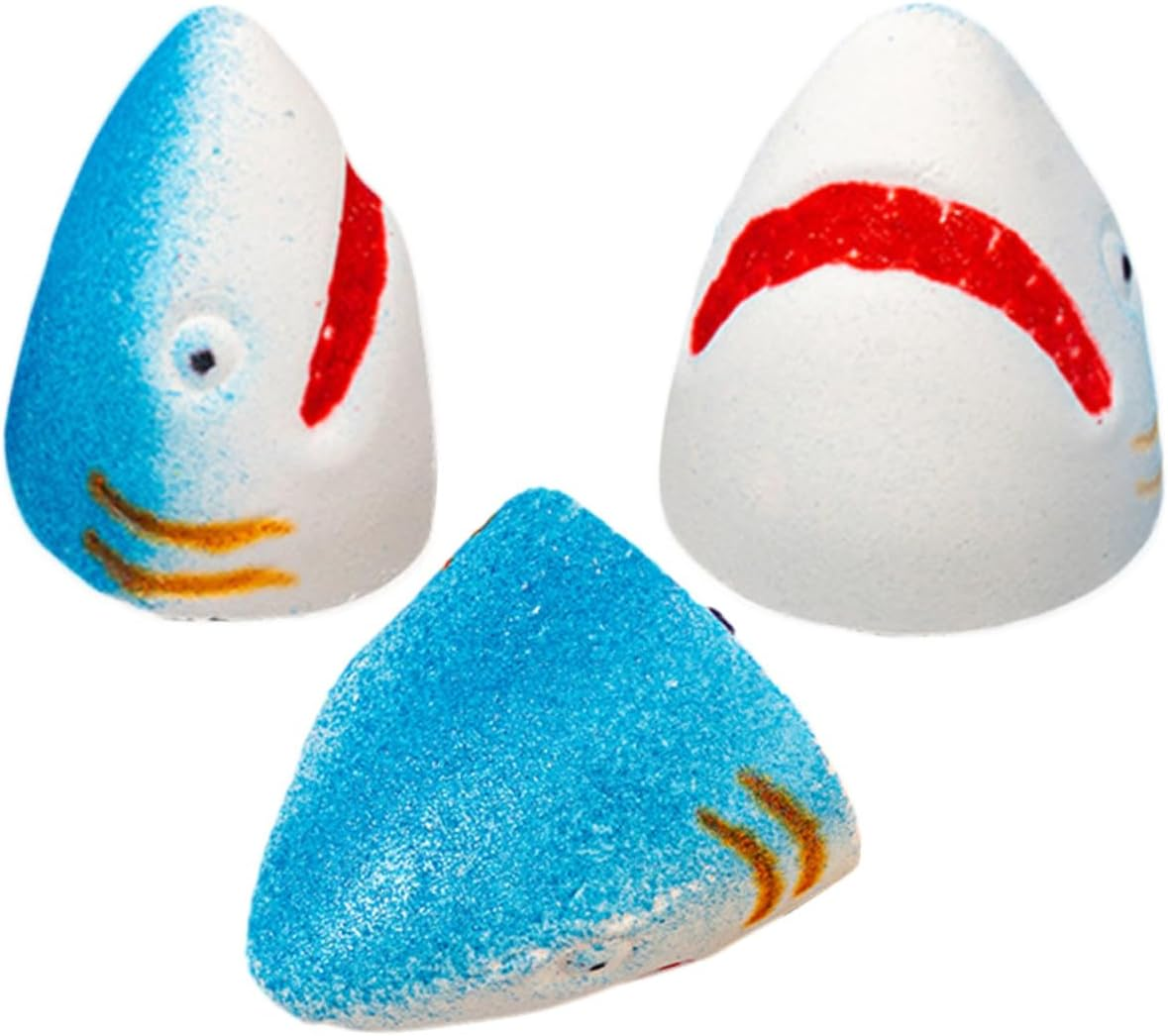 Hoement 3Pcs Shark Bath Ball Natural Bathing Bomb Boy Girl'S Bubble Making Salt Bomb for Bathing Portable Fragrance image number 4