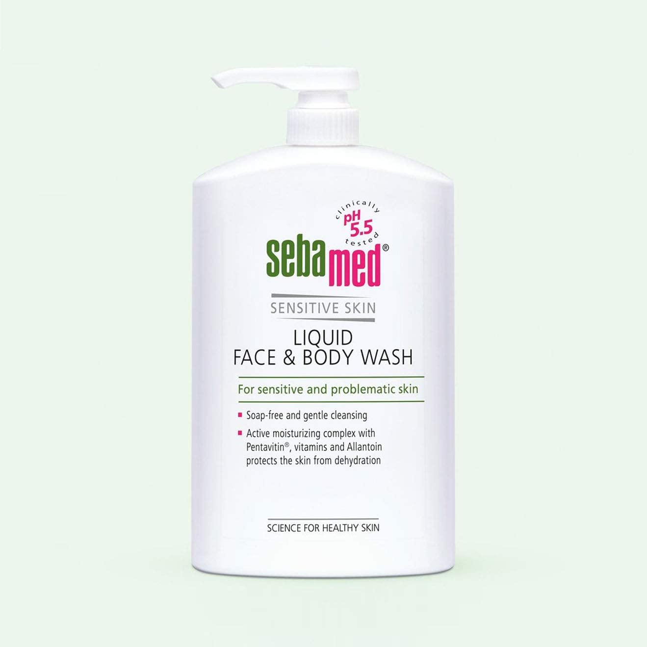 Sebamed Liquid Face and Body Wash 1L Pump, 1 Count image number 6