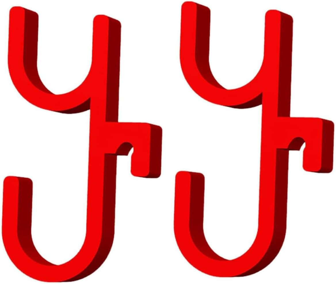 Xiaaofea 2Pcs Car Umbrella Hook, Multifunctional Auto Trunk Umbrella Hangers for Car Back Seat, Visor, Truck, Boat, Stroller, Wheelchair, Golf Accessories, Heavy Duty Non-Slip Car Organizer(Black)