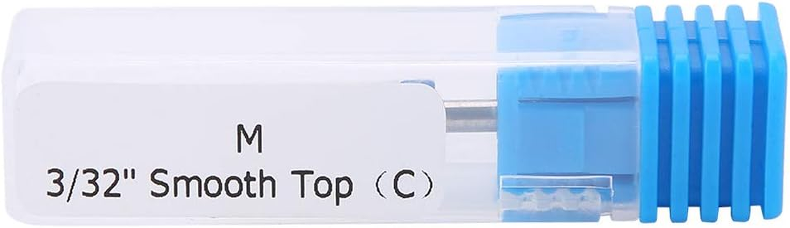 Sonew Ceramic Nail Cutter, Nail Cutter Attachments Polishing Manicure Tools, Cylinder Shape Grinding Head Nail Drill for Manicure Drill Machine (Round Baldness) image number 1