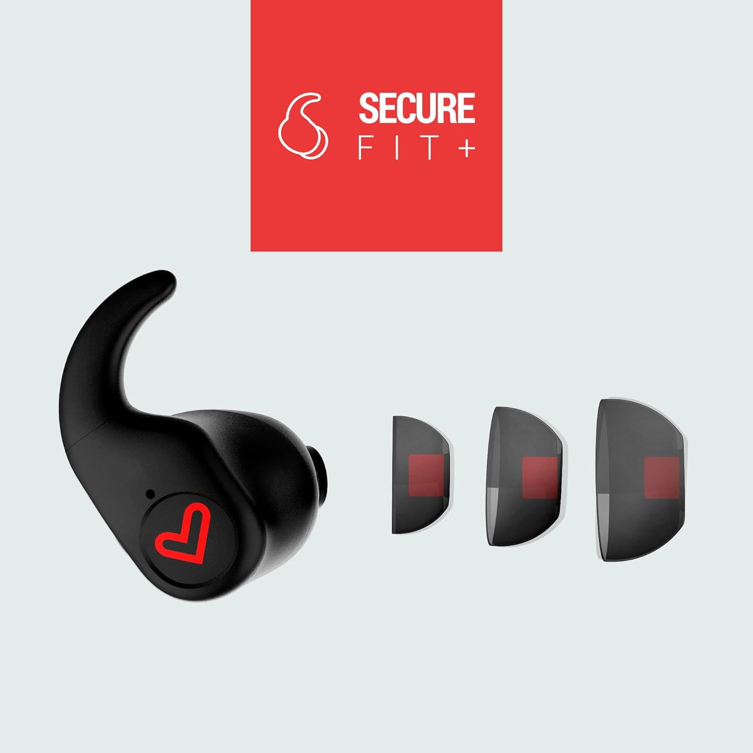 Energy Sistem Freestyle Sports Headphones (Bluetooth&reg; 5.3, True Wireless Stereo, Secure Fit+, IPX5, Esmart Connect App) - Black