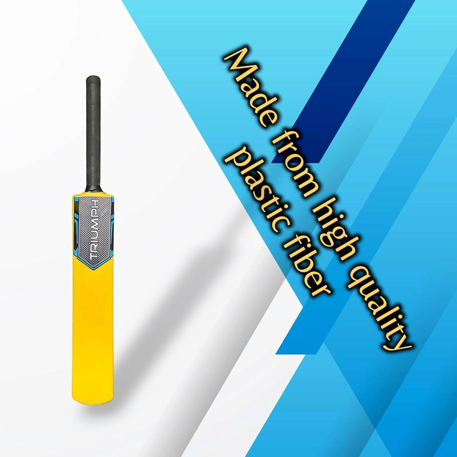 Plastic Fiber Cricket Bat for Kids Safe & Sturdy for Indoor/Outdoor Use image number 5