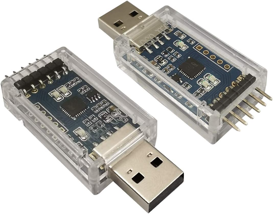 DSD TECH 2PCS USB to TTL Serial Adapter with CP2102 Chip Compatible with Windows 7,8,10,Linux,Mac OS X