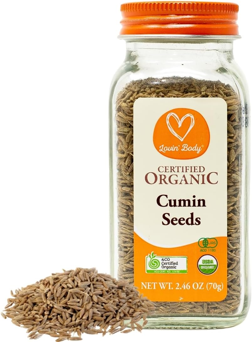 Lovin' Body Organic Cumin Seeds, 70 G - 70 G (Pack Of 2) image number 1