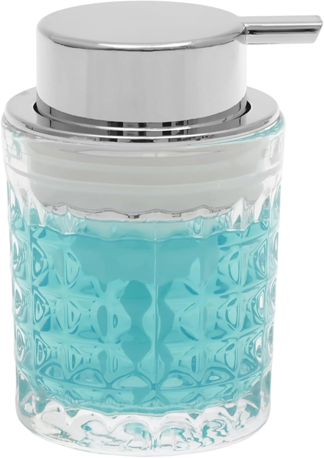 DJAPWPX Foaming Soap Dispenser with Metal Pump 200Ml Refillable Foaming Hand Soap Dispenser with Wide Opening for Kitchen Bathroom Washroom (1)