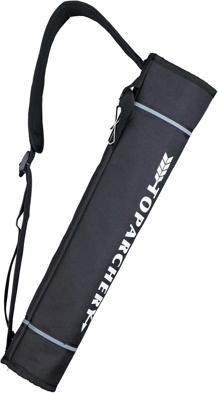 TOPARCHERY Arrow Quiver Archery Back Quiver Hip Large Quiver Arrow Holder Canvas Target Practice Shooting Arrow Bag