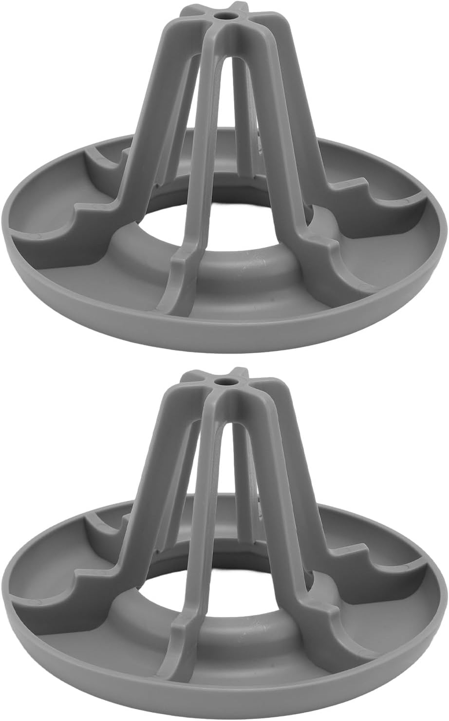 Water Bottle Rack Dryer, Bottle Drying Rack Thickened 2Pcs Multipurpose for Drinking Glasses (Gray) image number 2