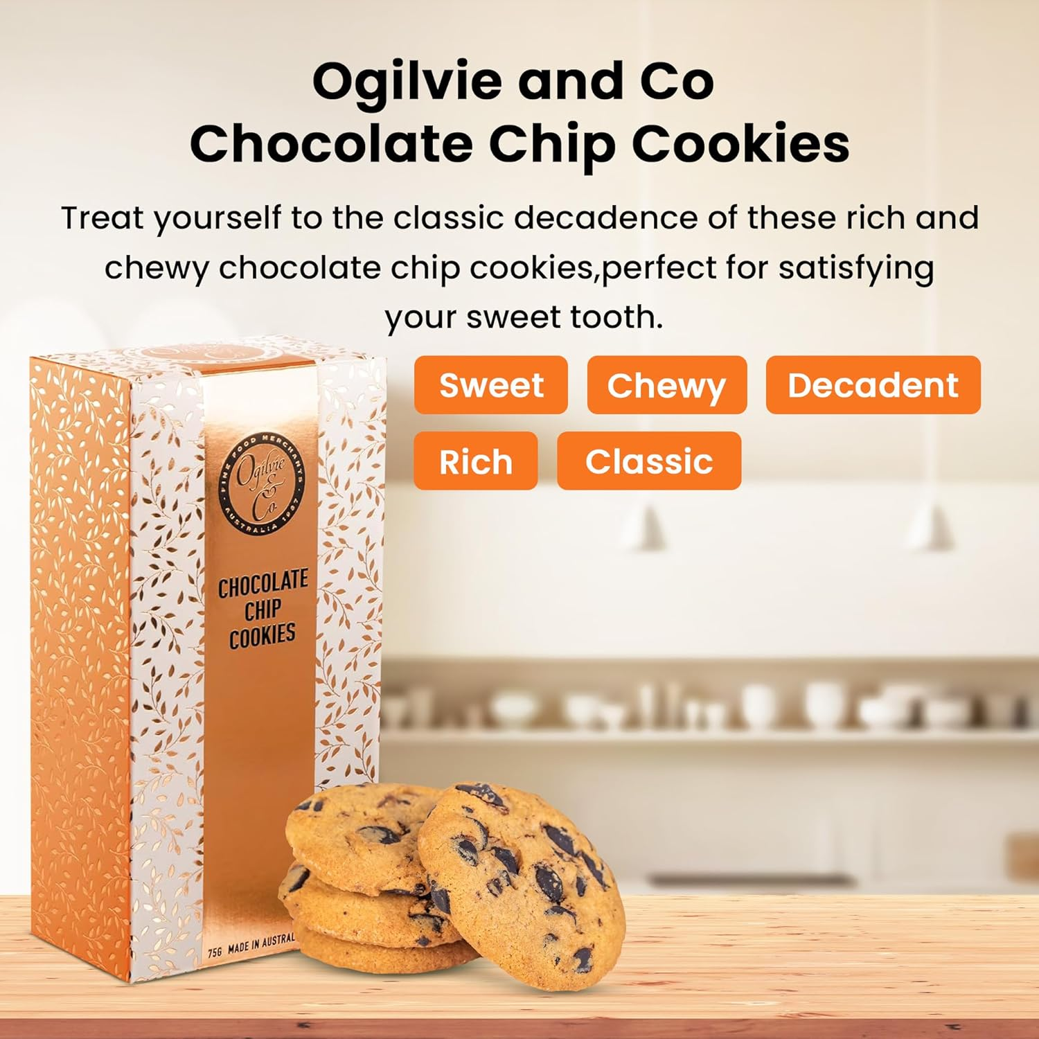 Luxury Wine Gift Hamper, Chandon Brut NV, Gourmet Olives, Chocolate Chip Cookies & Coconut Slab, Thoughtful Birthday or Thank You Gift