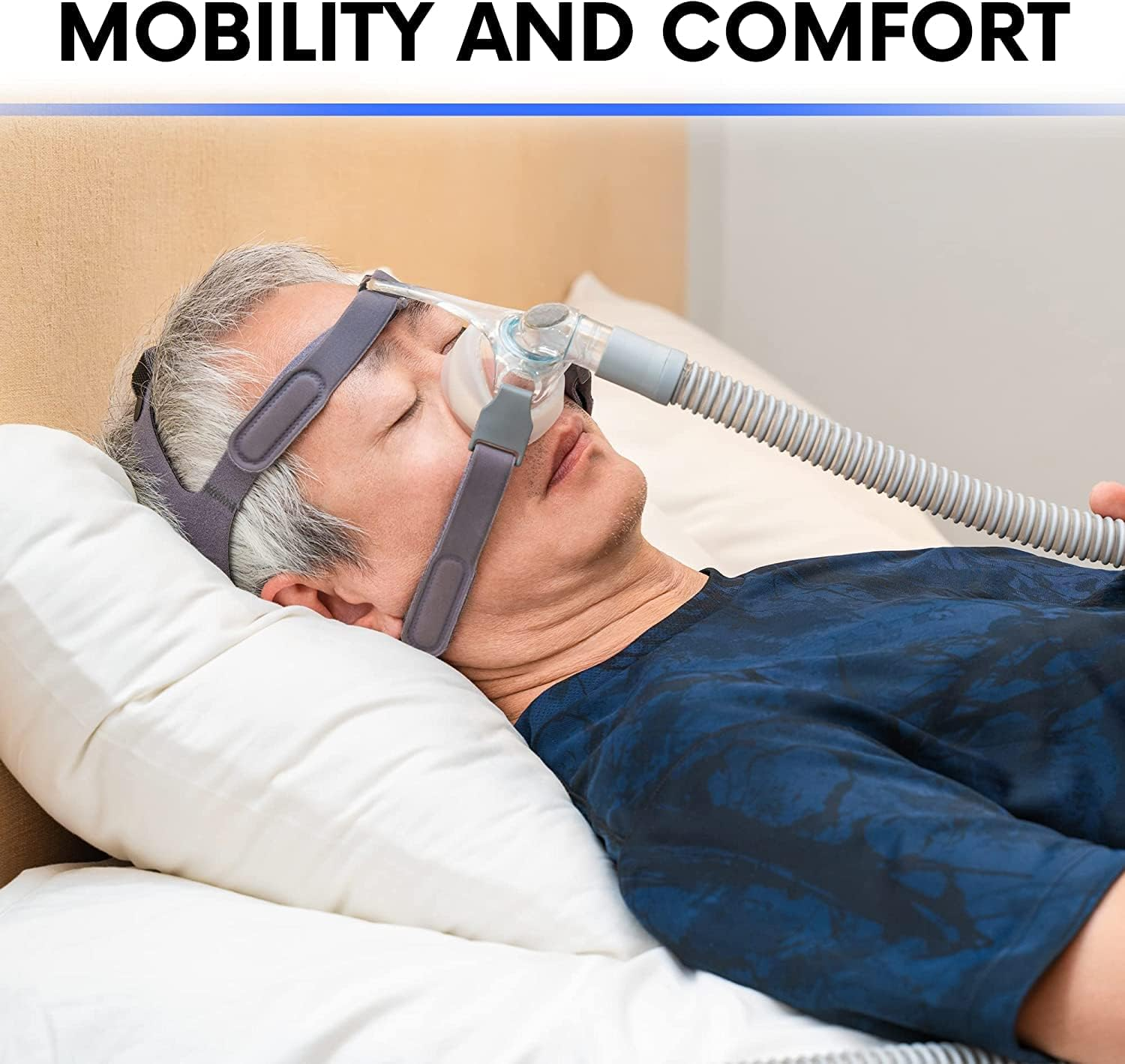 BISTRAS 6-Foot Universal CPAP Tubing - Compatible with All Major CPAP, Bipap and Most Machines (1Pack) image number 1