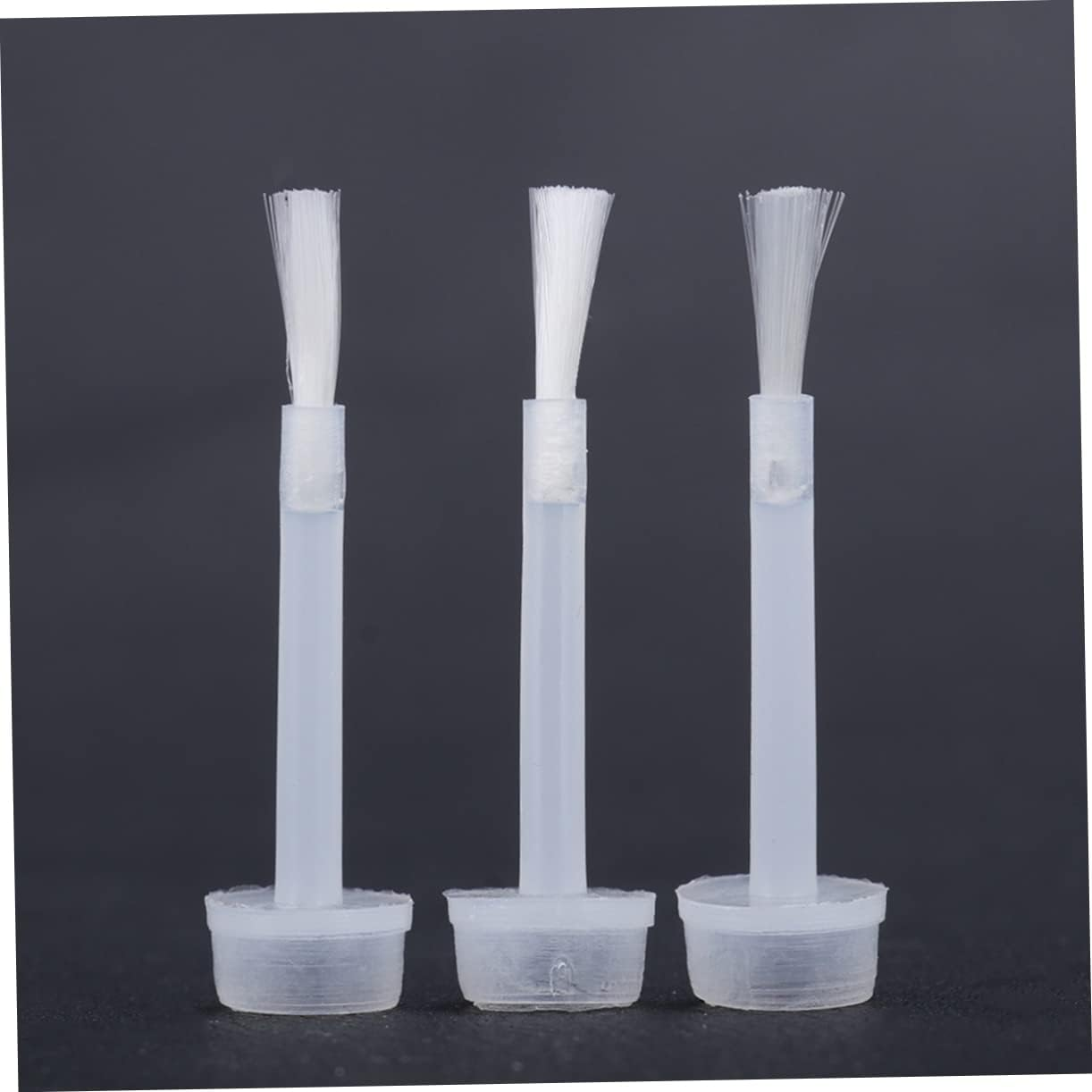 LOORGVEL 400Pcs Soft Nail Polish Replacement Brushes for Manicure Tools Easy to Use Applicator for Professional and Personal Use for Nail Polish Applications image number 1