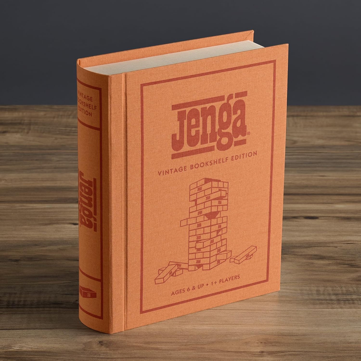 WS Game Company Jenga Vintage Bookshelf Edition image number 3