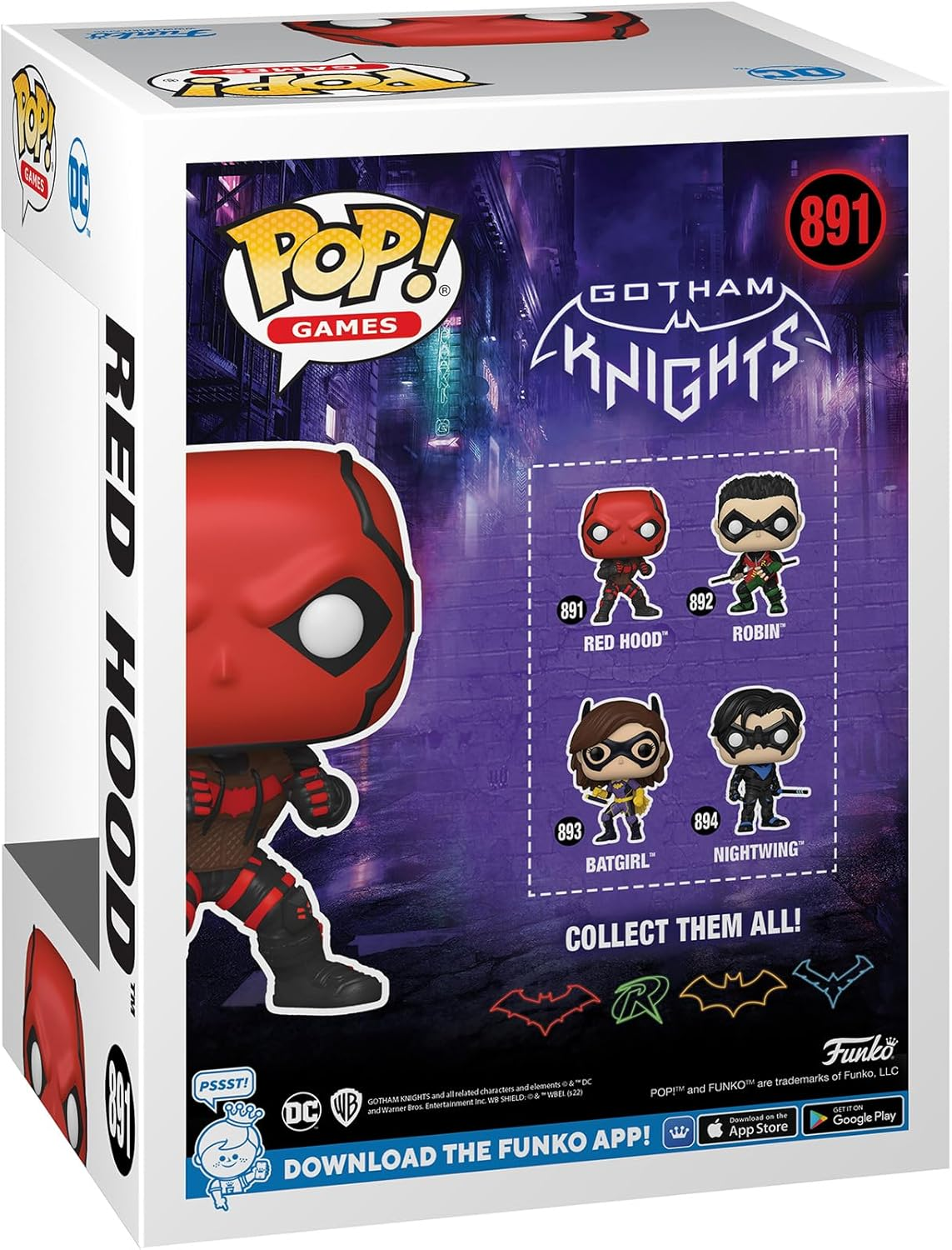FUNKO POP Games: Gotham Knights - Red Hood image number 3