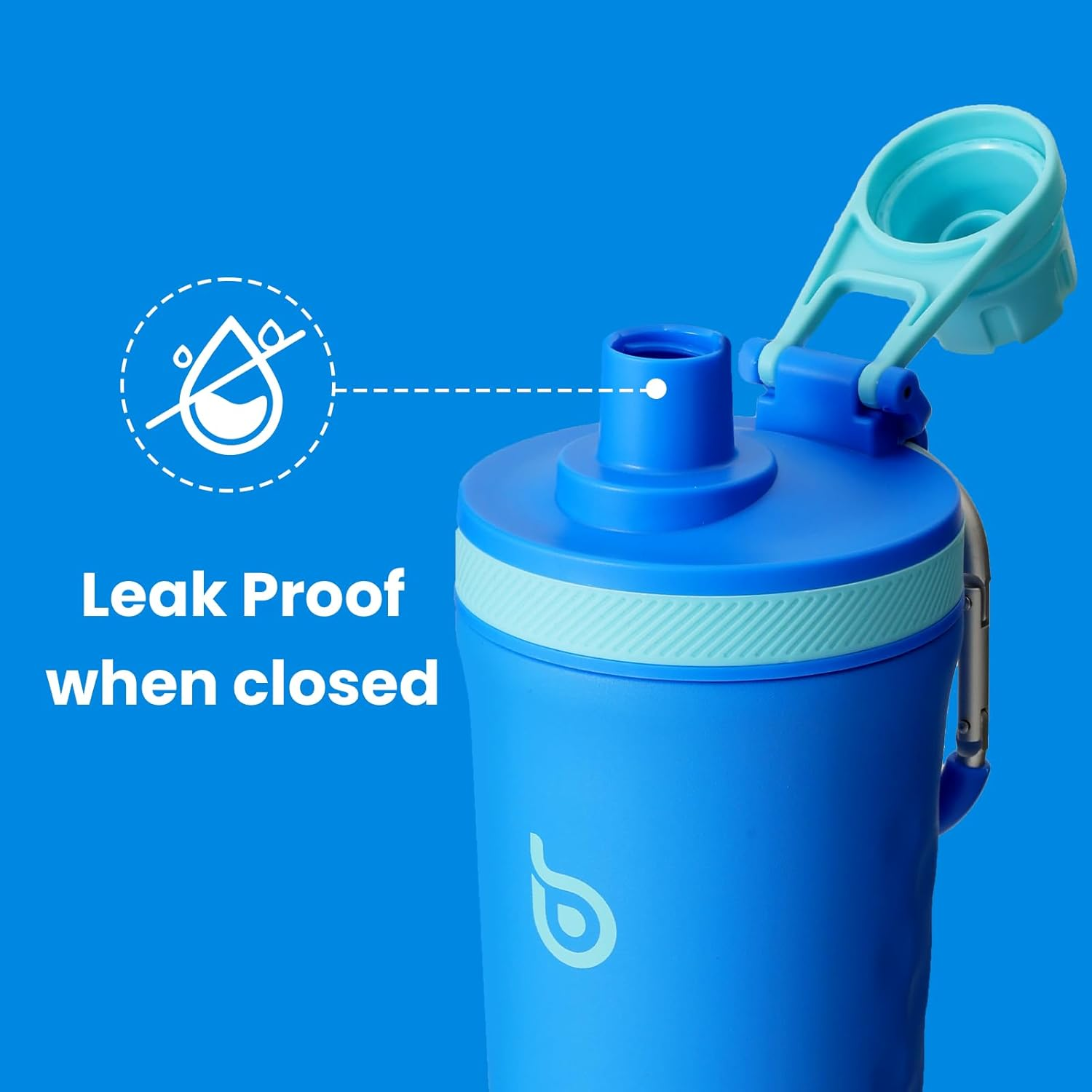 BOTTLE BOTTLE 26 Oz Insulated Shaker Bottle Insulated Water Bottle for Men and Women Protein Shaker for Gym Water Cup Dark Blue