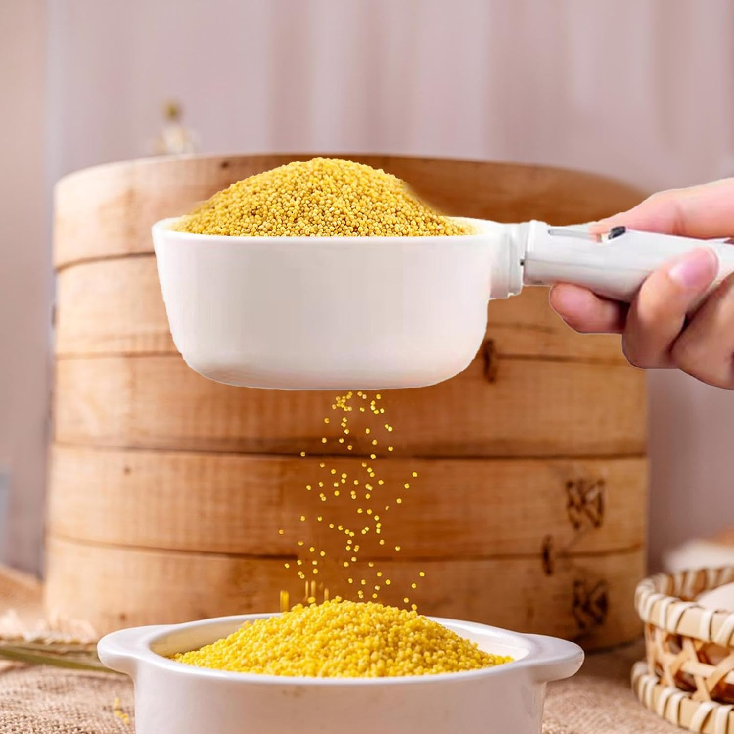 Food Measuring Tool, Portable Weighing Spoon, Kitchen Measuring Spoon, Pet Food Spoon, Sugar Measuring Spoon, Salt Measuring Spoon, Food Weighing Spoon, Kitchen Gadget Spoon, Portable Measuring Tool image number 4