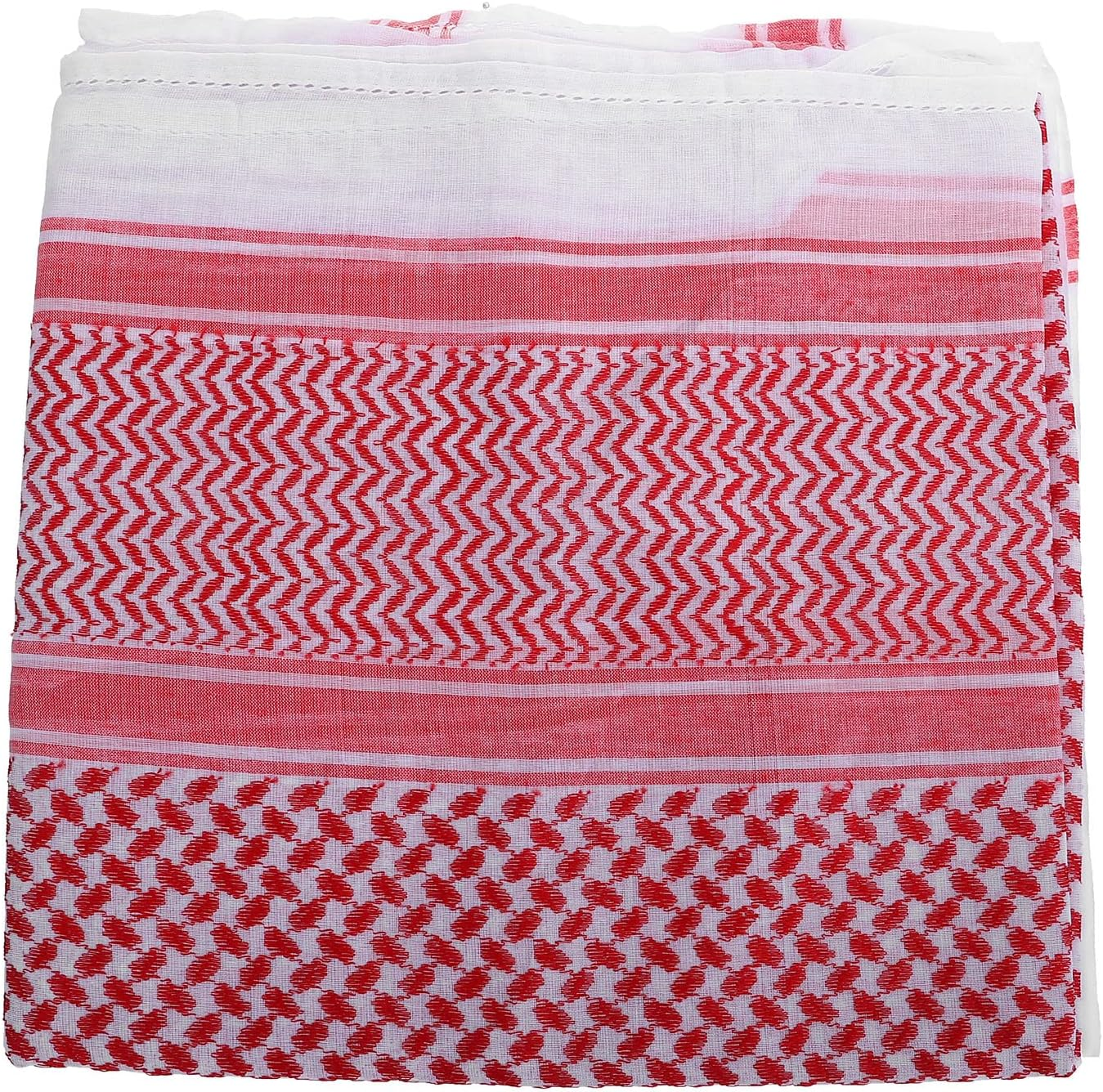 PRETYZOOM Men Arab Turban Dubai Kerchief Middle East Shemagh Head Scarf Headwear image number 2