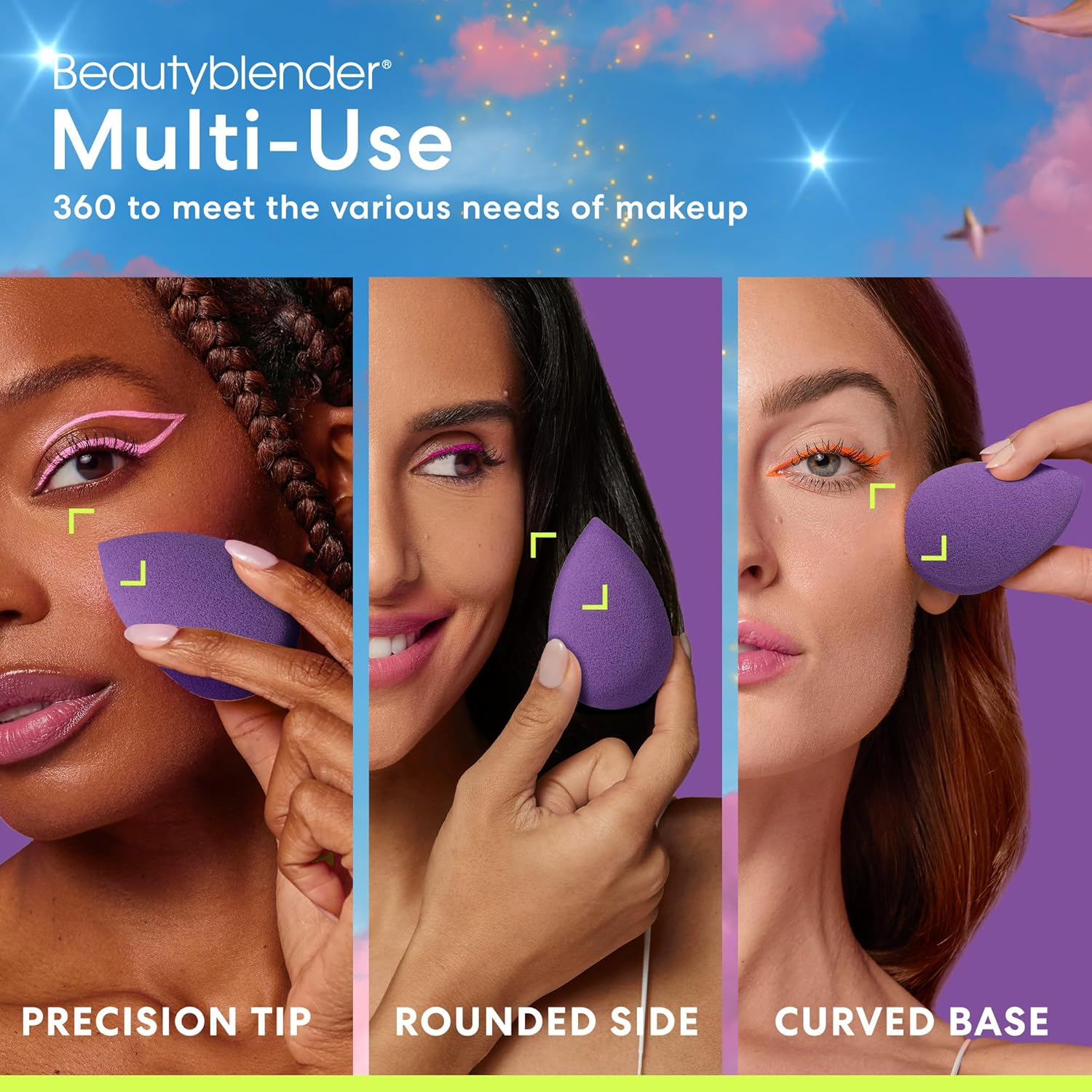 Beautyblender&reg; | Eclipse Beauty Blender 2-Piece Blend Set | Blend & Store Set Includes 1 Makeup Sponge and 1 Nest, Vegan & Cruelty Free, Made in the USA