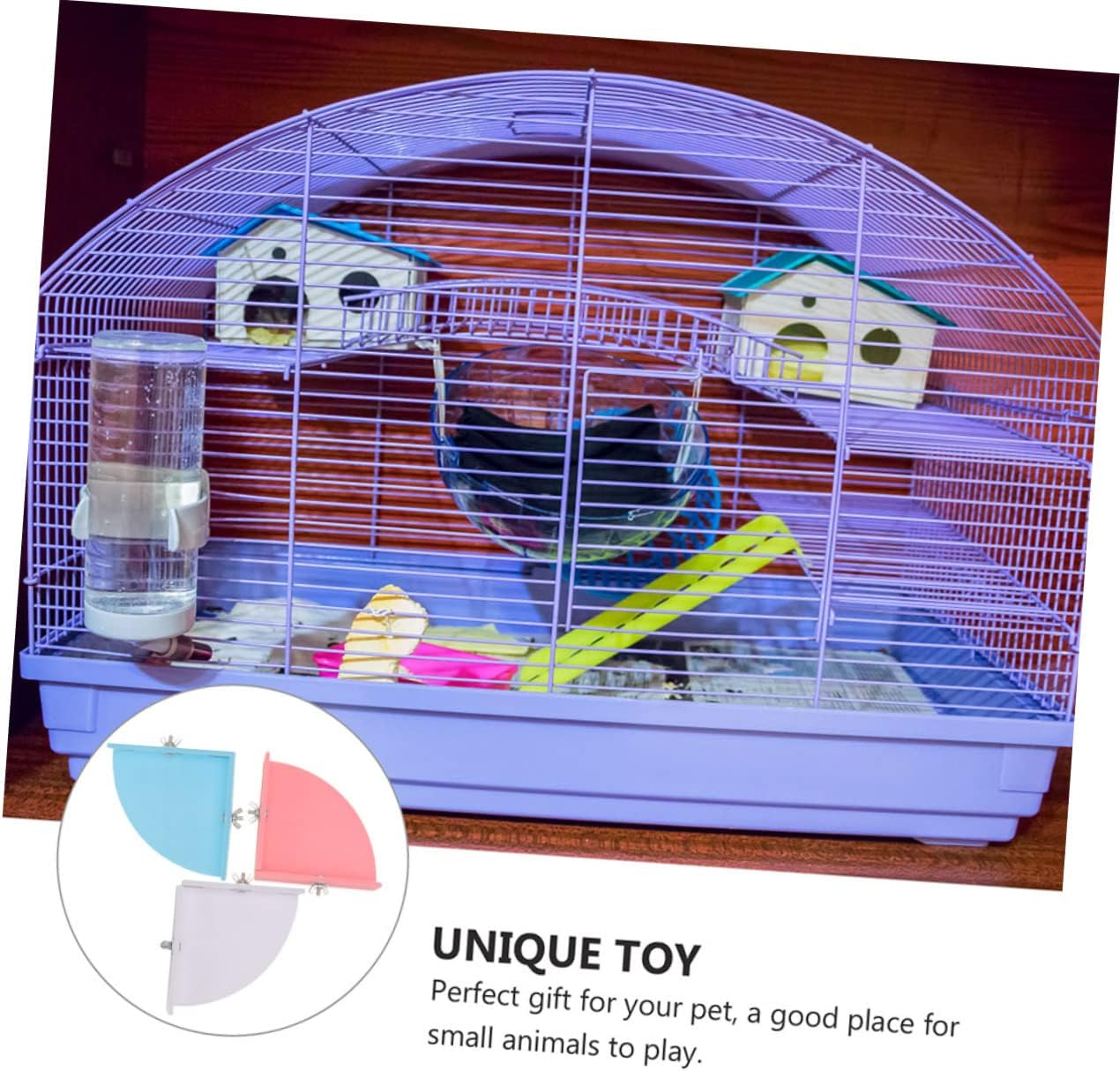 Angoily 3Pcs Hamster Platform Cage Board Small Animals Hamster Cage Toy for Standing Platform image number 6