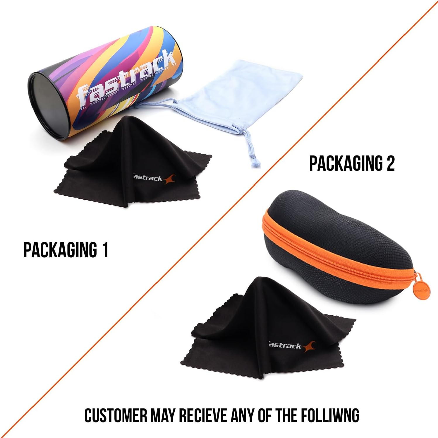 Fastrack 100% UV Protected Wraparound Sunglasses for Men image number 3