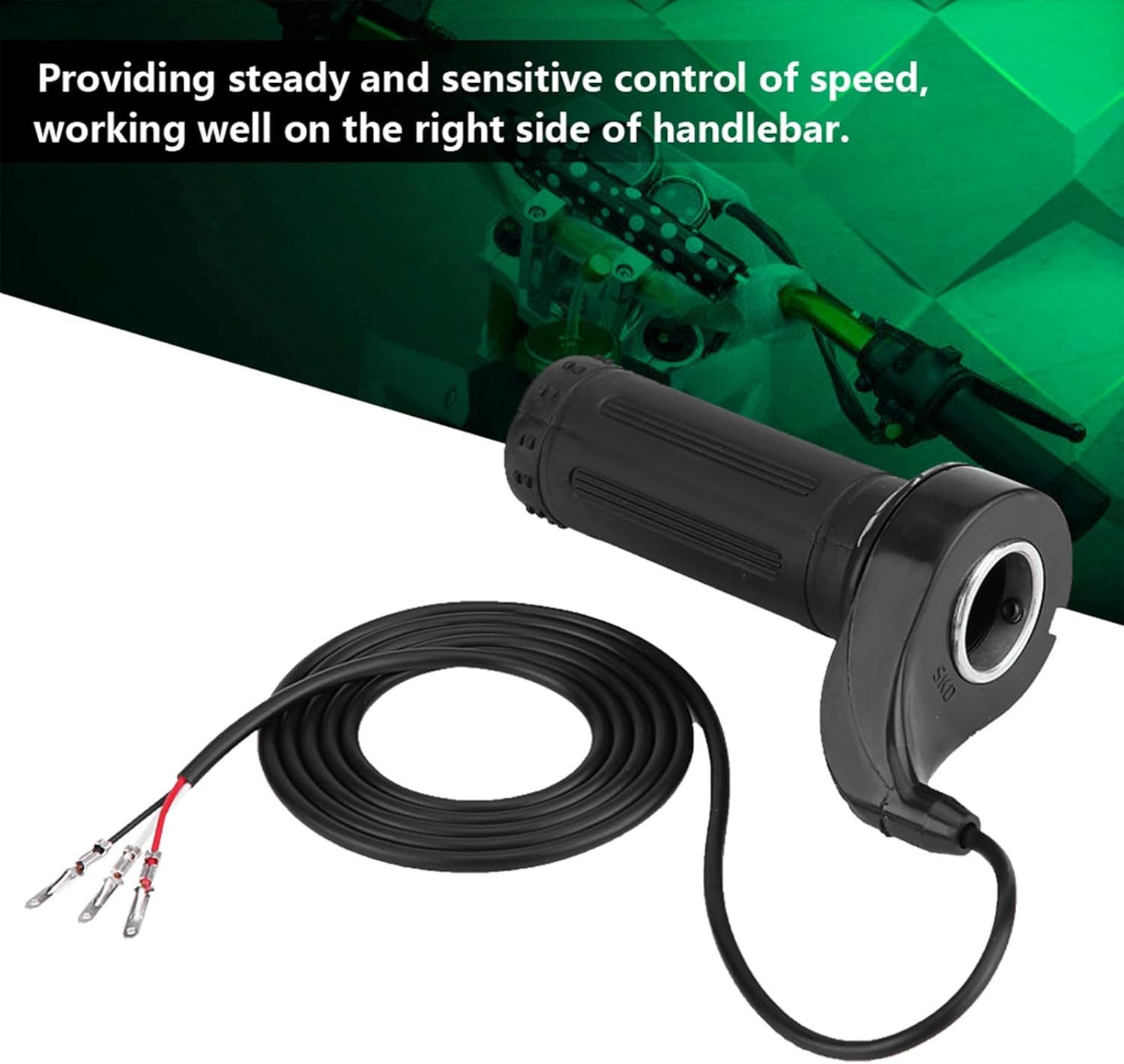 Twist Speed Throttle Grip for Electric Scooter, Fit for Mini Chopper, Go Kart, Pocket Bike, Universal Design with Low Malfunction, Long Lasting Components, Steady Speed Control image number 4