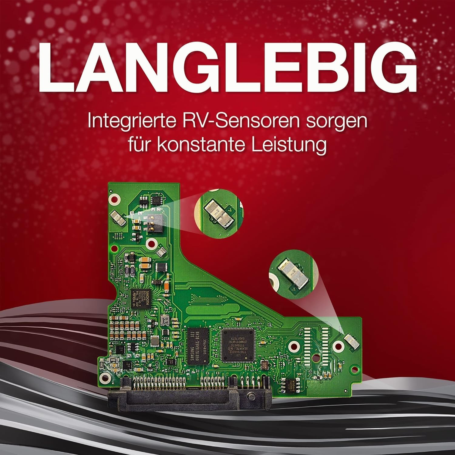 Seagate Ironwolf Pro, 18TB, Enterprise NAS Internal Hard Drive HDD &ndash; CMR, 3.5", SATA, 6Gb/S, 7200RPM, 256MB Cache, for RAID Network-Attached Storage, Rescue Services (ST18000NT001) (Refurbished) image number 5