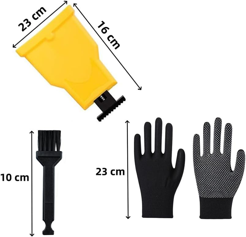 Universal Chainsaw Teeth Sharpener, Fast Chainsaw Sharpener, Chain Saw Blade Sharpener Sharpening Tools,Universal Fast-Sharpening Stone Grinder Tools for 14/16/18/20 Inch Two Holes Chain Saw Bar image number 3