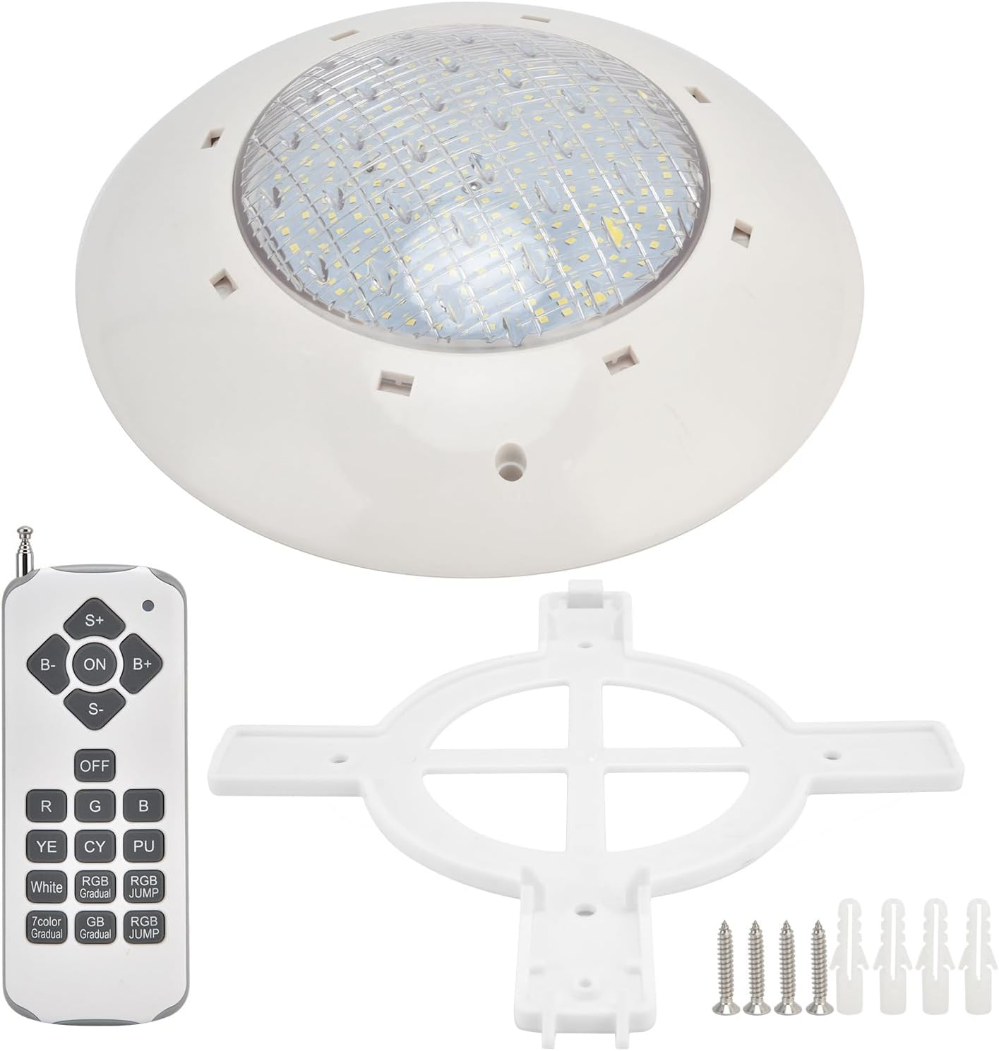 Fafeicy Swimming Pool Light, Adjustable Brightness Light for Aquarium for Swimming Pool for Pond (12W) image number 6