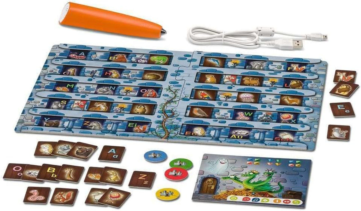 Tiptoi&reg; Starter-Set: Stift Und Buchstaben-Spiel "Schatzsuche in Der Buchstabenburg": Tiptoi&reg; Stift Mit Aufnahmefunktion Und Spiel image number 2