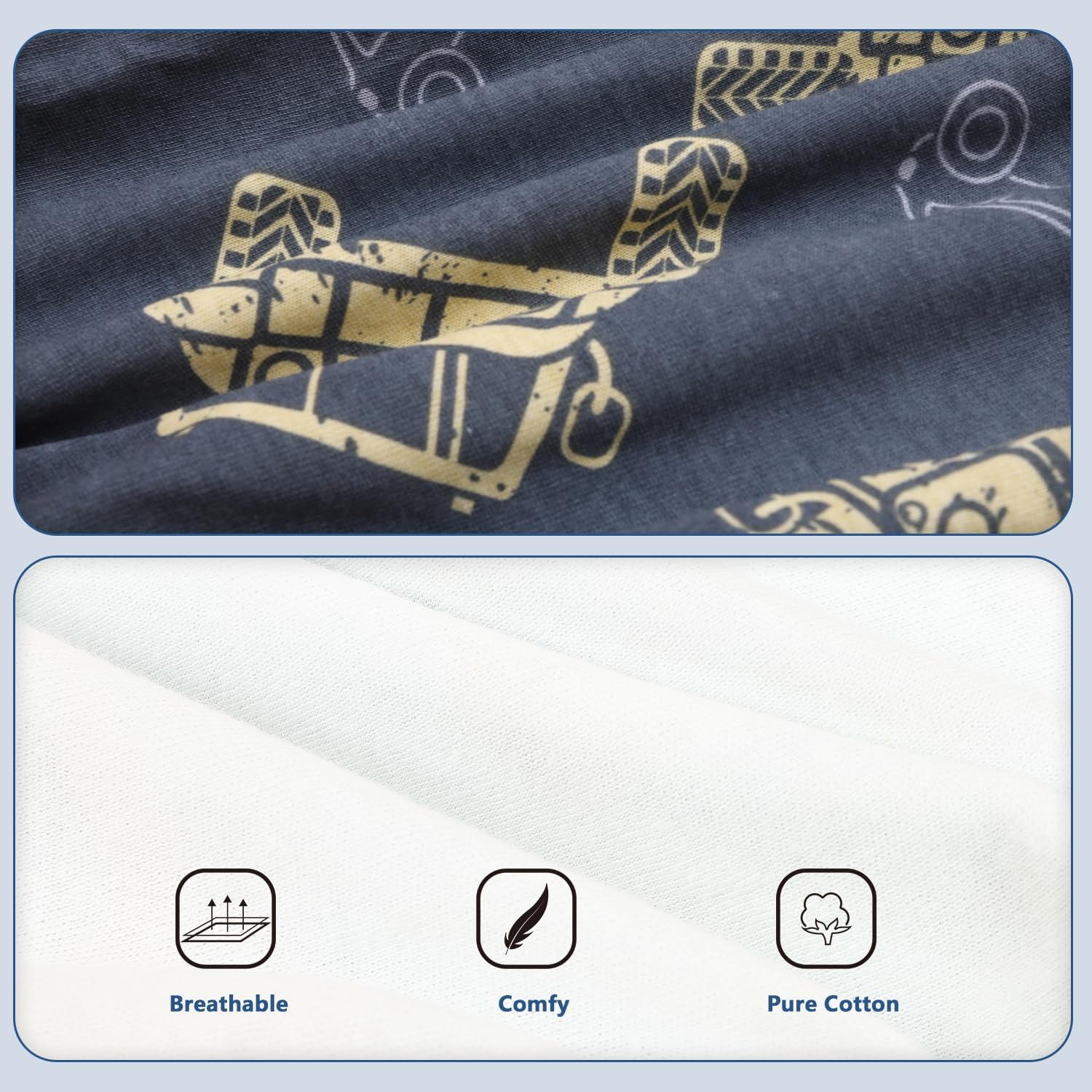 MOEMOE BABY Waterproof Diaper Pants for Potty Training 2 Packs Overnight Diaper Short for Toddler Boys and Girls image number 3