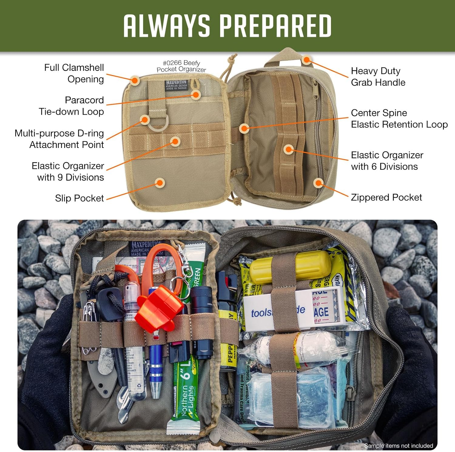 Maxpedition Gear Beefy Pocket Organizer