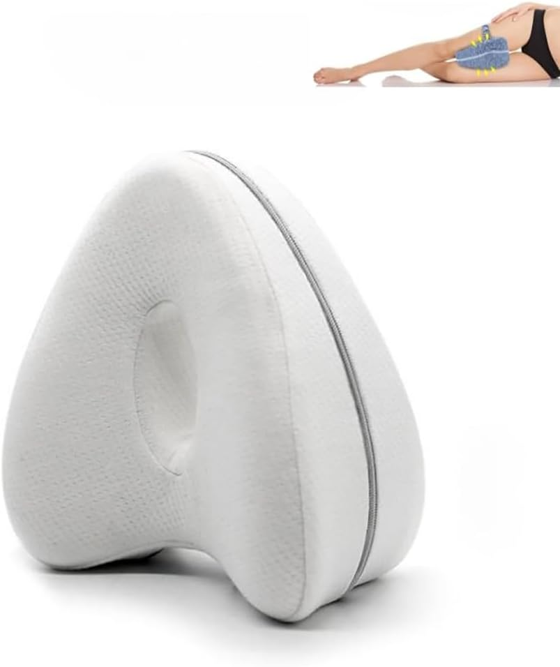 Smoothspine Alignment Pillow,Leg Pillows for Side Sleepers for Relieving Leg, Hip Pain & Sciatica,Improve Leg Shape and Enjoy Quality Sleep,Blue