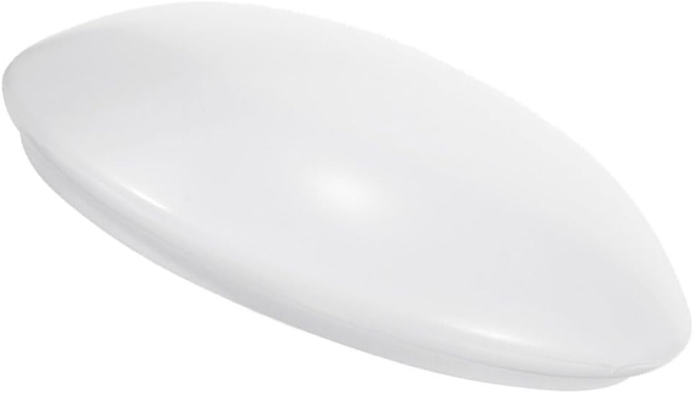 Jojofuny Dome Shape Ceiling Light Cover, White Classic Globe Light Cover, Flush Mount Ceiling Light Cover, Dome Shape Ceiling Light Cover, 31.5Cm without Tray image number 2