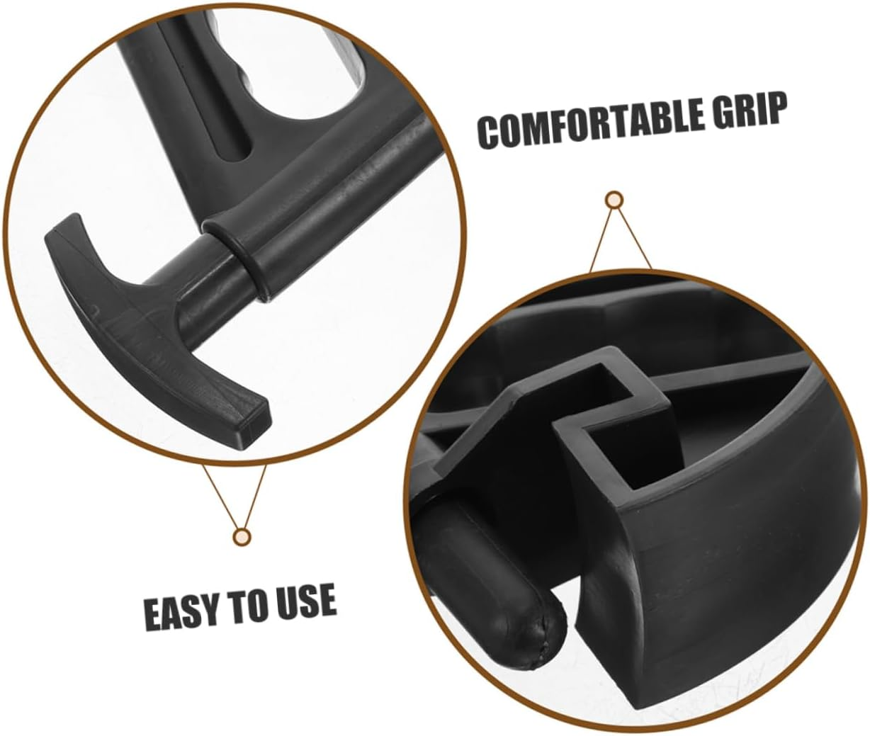 TINEASUR 2Pcs Tire Changing Tool Automotive Wheel Changer Tool Tire Repair Tool for Car Tire Removal Clamp Drop Center Bike Removal image number 1