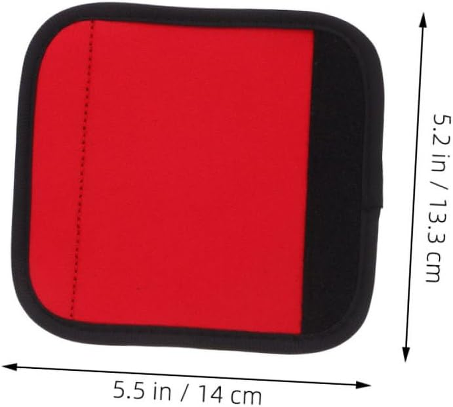 HOLIDYOYO 3Pcs Detachable Pull-Up Bar Handle Grip Pads Polyester Cushion Anti-Slip Sleeve for Dumbbells Barbells Home Gym Equipment Accessory Weight Lifting Protection image number 3