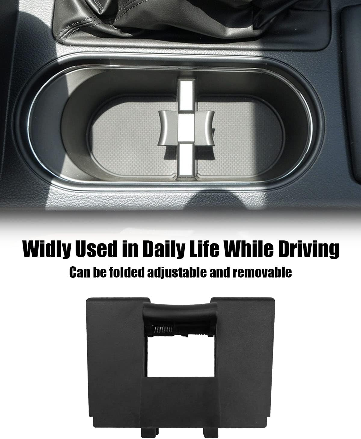 Cup Holder Insert Cup Holder Divider Fit for Subaru Outback 2010-2014 image number 3