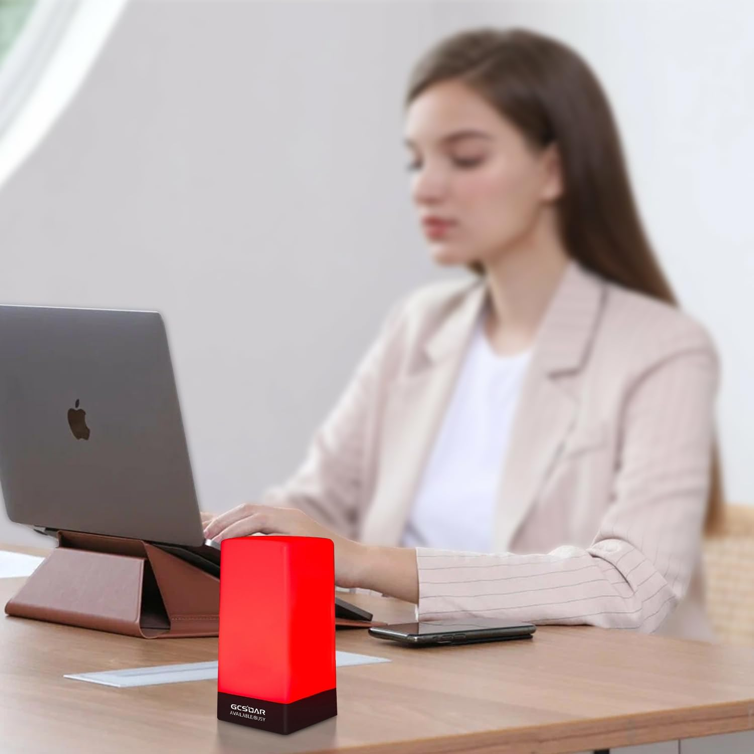 GCSOAR Busy Light for Office Use Do Not Disturb and Other Status LED Light Indicator(Usb Cable) image number 3