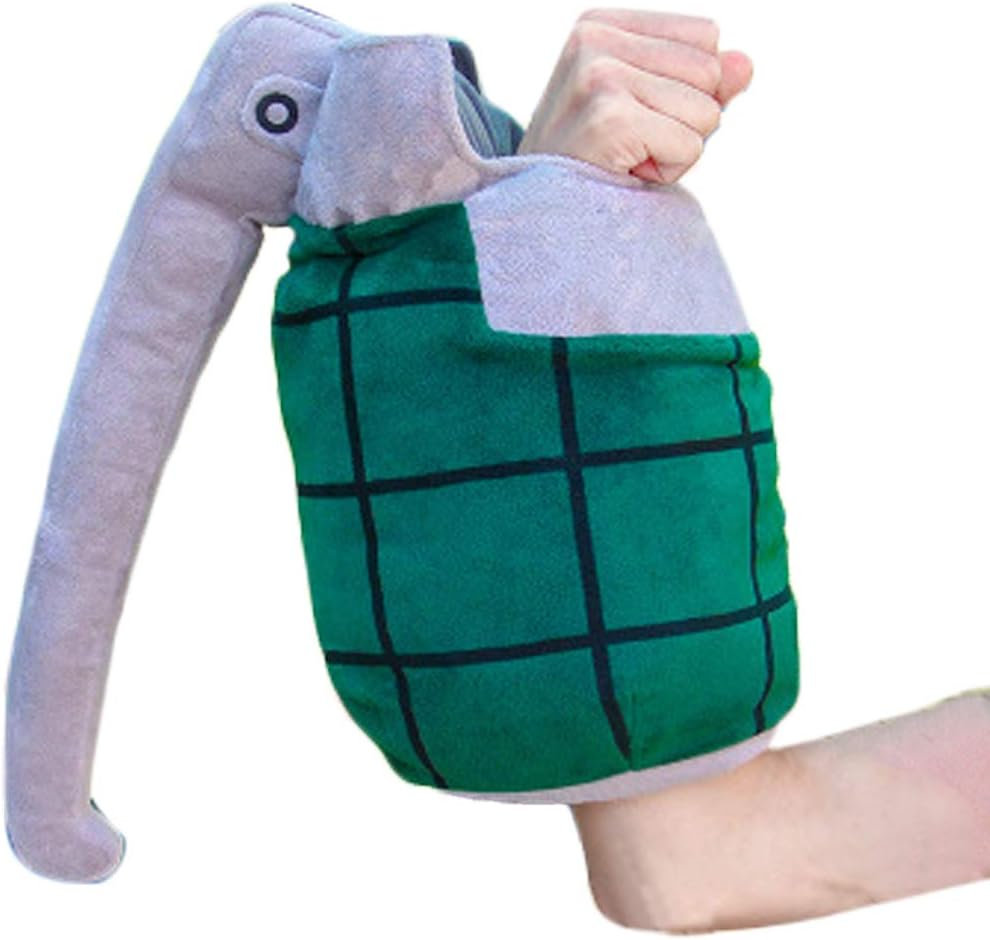 2Pcs Bakugou Katsuki Gauntlets Gloves Grenades Hands Stuffed Plush Pillows Toys image number 1