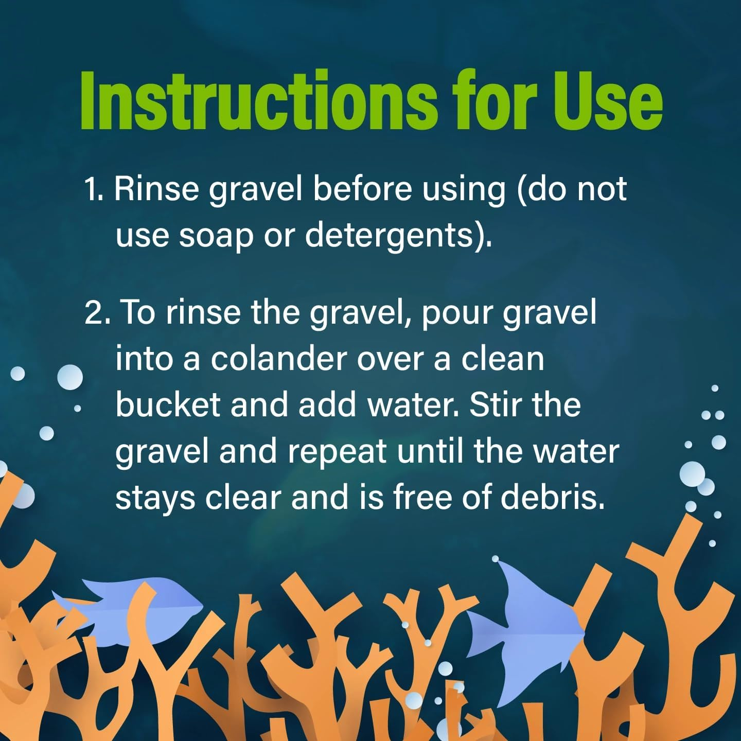 Glofish Aquarium Gravel 5 Pounds, White, Complements Glofish Tanks (29022) - White Frost image number 6