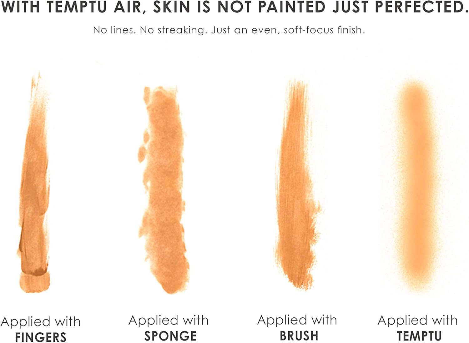 TEMPTU Air Airbrush Starter Kit: Cordless Professional At-Home Airbrush Makeup Travel-Friendly Anti-Aging, Long-Wear, Buildable Foundation for Healthy Skin image number 5