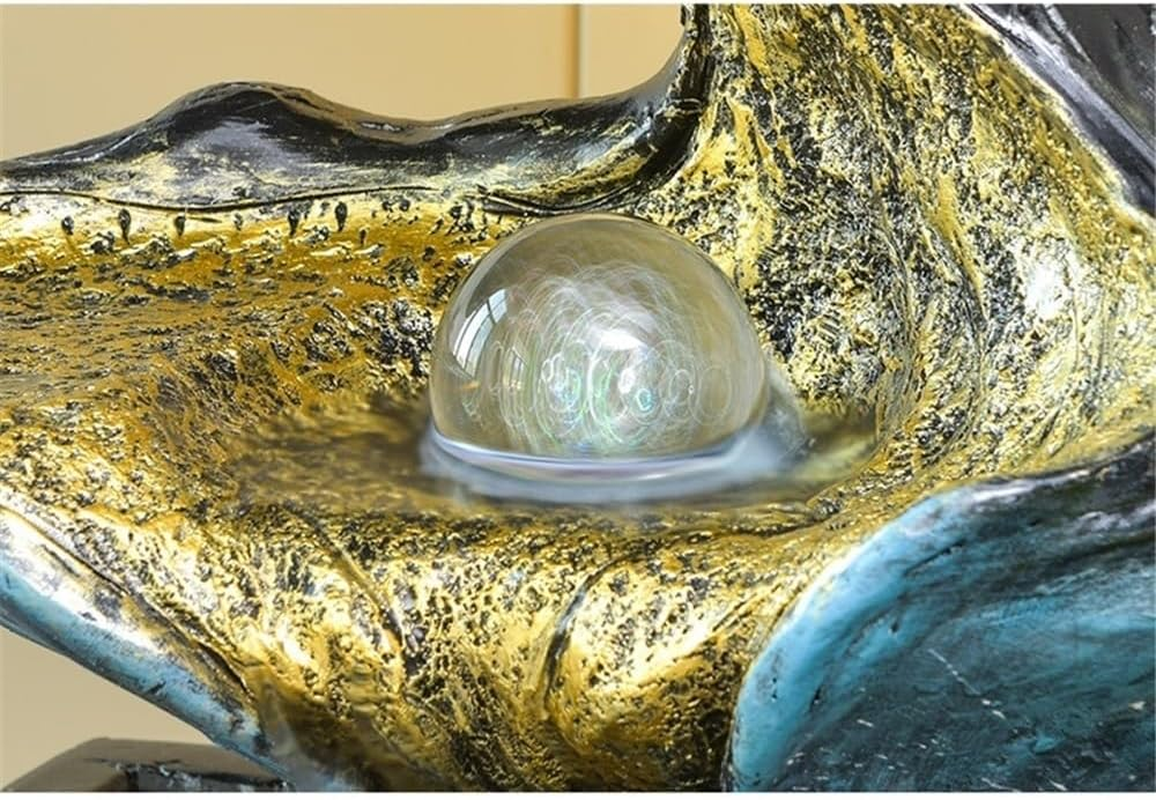 Outdoor Fountain Fortune-Attracting Feng Shui Ornaments for Living Room Home Accessories Circulating Water Features Floor-Standing Fountains image number 3