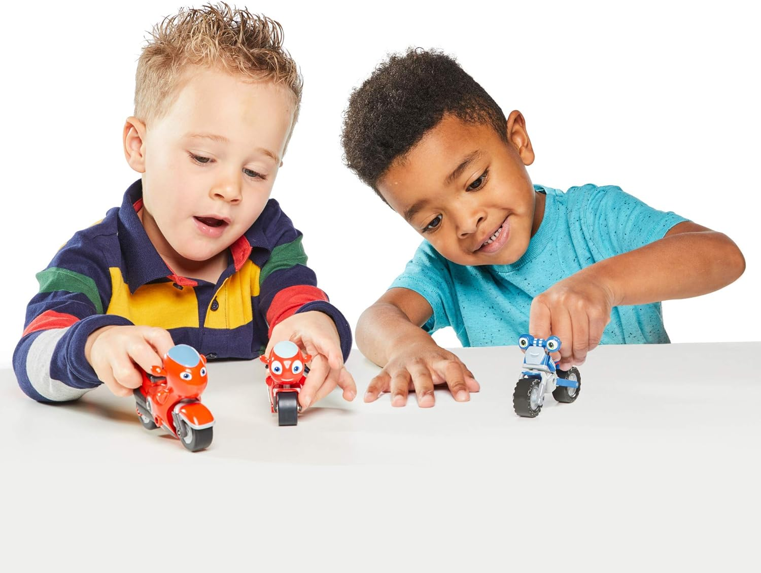 Ricky Zoom Hank & the Bike Buddies Motorcycle Toys (Set of 3), Multi image number 1