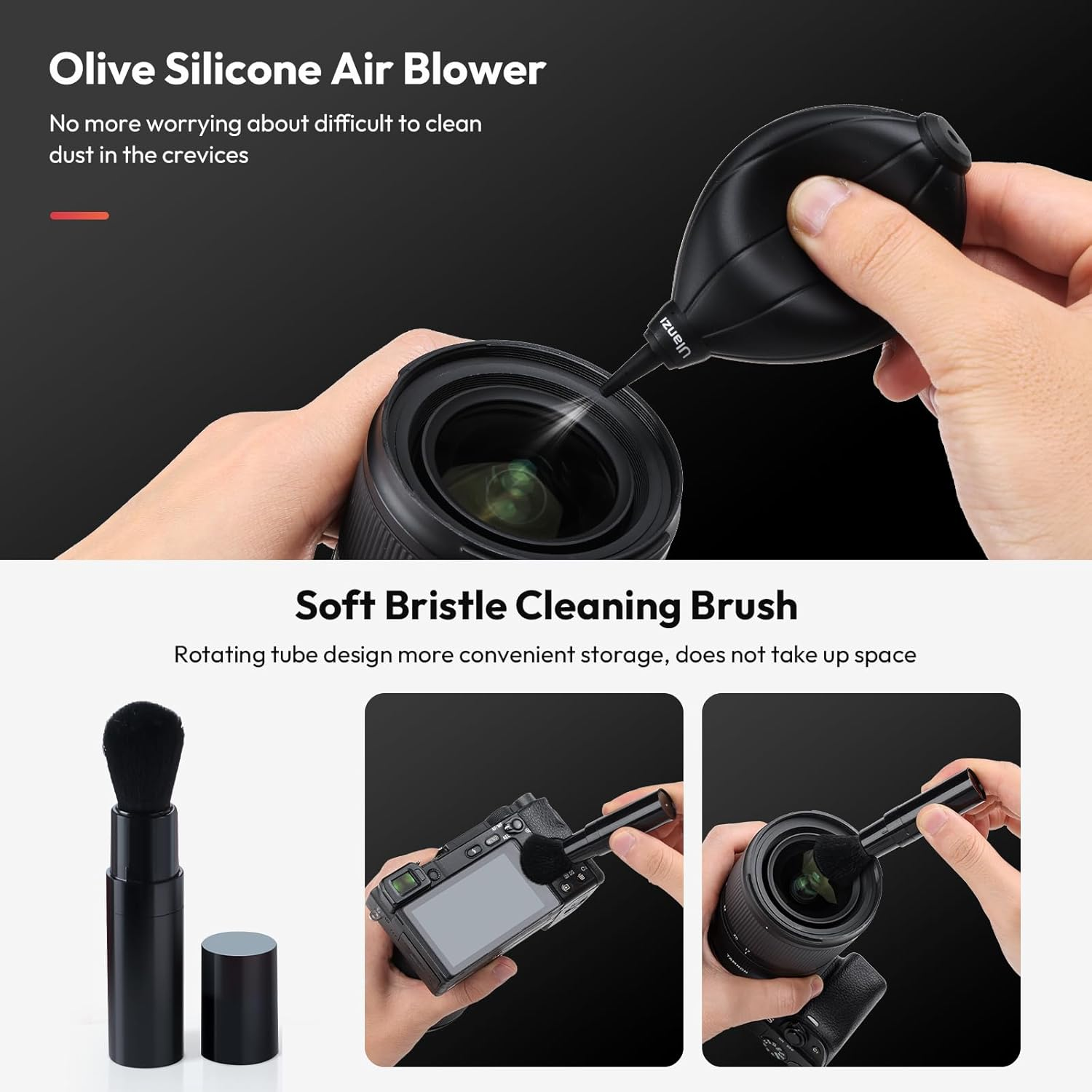 ULANZI Camera Cleaning Kit 10-In-1 Lens Cleaner Professional DSLR Clean Accessories Canon image number 5