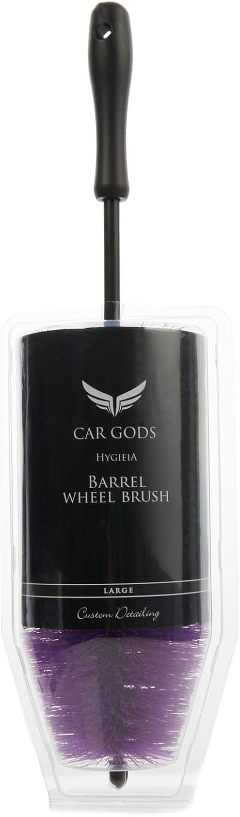 Car Gods Barrel Wheel Brush - Removes Dirt, Grime, Brake Dust, Long Reach, Scratchless Results image number 1
