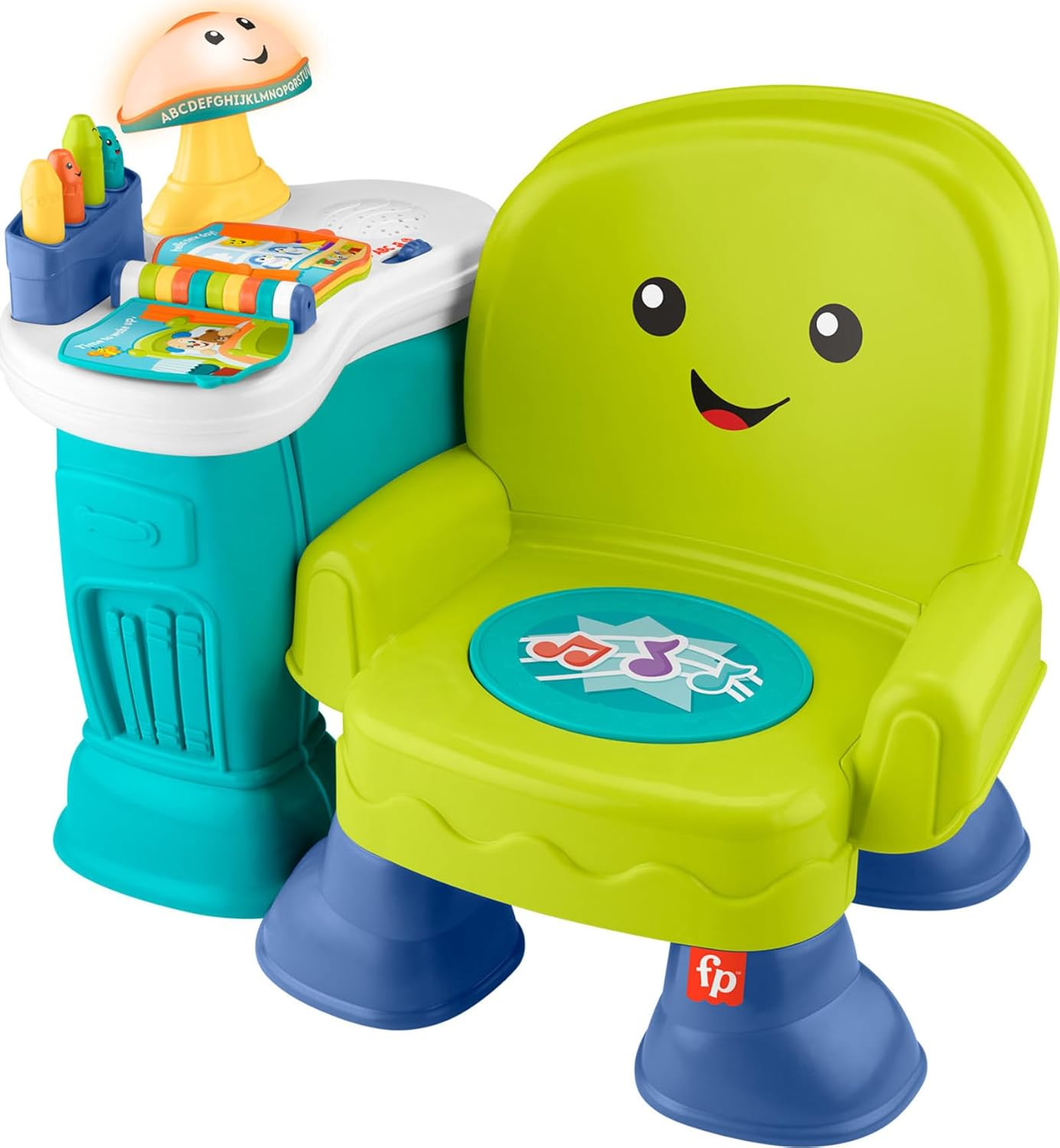 Fisher-Price Toddler Toy Laugh & Learn Song & Story Learning Chair with Music Lights & Activities for Kids Ages 1+ Years (Amazon Exclusive) image number 3